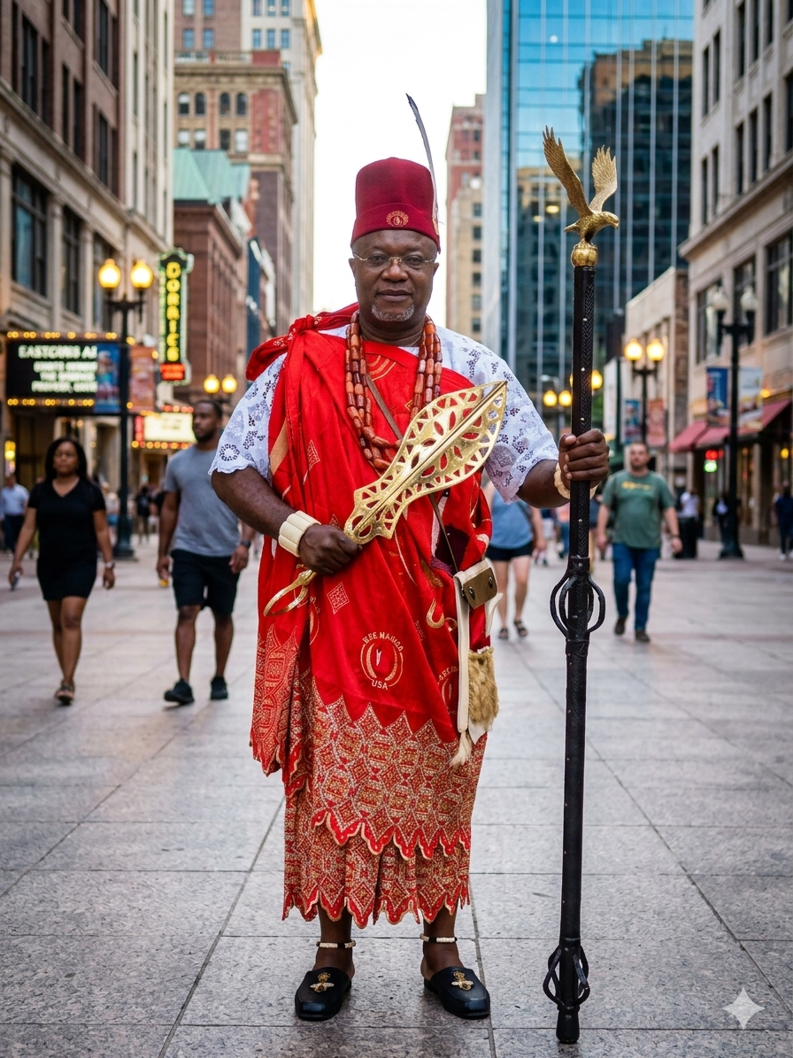 Nze Chika Peter Eche PhD, High Chief Onodugo Na Idueri Kingdom, Ugo Gbuzo Na Aguluezechukwu, President